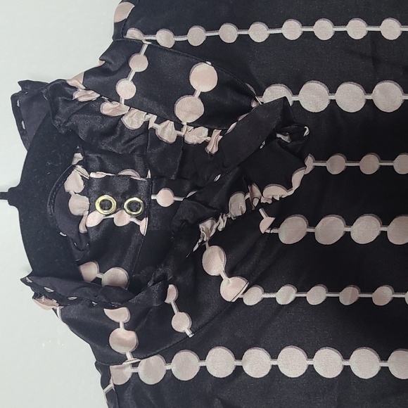 New KATE SPADE Pearl Drops Womens Silk Pattern Midi Dress - Picture 5 of 14